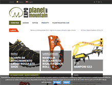 Tablet Screenshot of expo.planetmountain.com